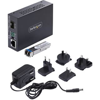 STARTECH SM LC FIBER MEDIA CONVERTER MCM1110SMLC40