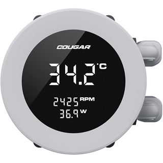 Cougar Poseidon Vistek ARGB 240 wei&szlig; All-in-One