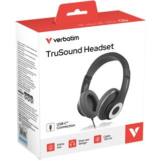 Verbatim TruSound Headset with USB-C