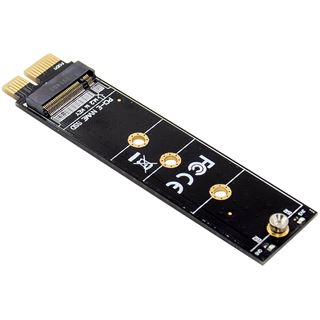 InLine Schnittstellenkarte, PCIe x1 zu M.2 Key M NVMe SSD