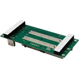 InLine Schnittstellenkarte, PCIe x1 zu 2x PCI 32-Bit, inkl. 60 cm