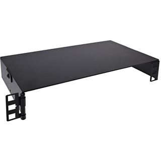 InLine 10" Mini Rack zur Wandmontage, 1HE, 15,2cm Tiefe, schwarz