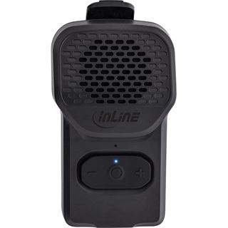 InLine ClipTone, tragbarer Bluetooth Lautsprecher, Clip,