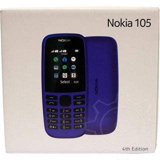 Nokia 105 Dual-SIM, black 2019 (EU)