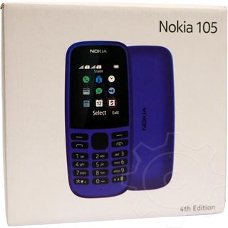 Nokia 105 Dual-SIM, black 2019 (EU)