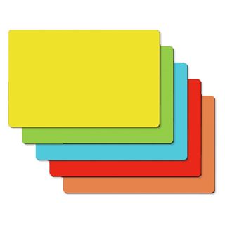 SIGEL Moderationskarten Magnetic Notes farbsortiert 10,0 x 15,0 cm,