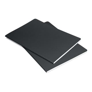 SIGEL Notizhefte Linescape DIN A5 liniert, dunkelgrau, hellgrau