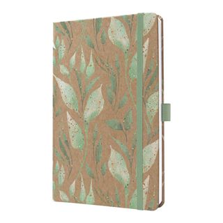 SIGEL Buchkalender Jolie 2026 Sparkle Leaves, A5 1 St.