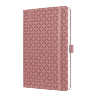 SIGEL Buchkalender Jolie 2026 altrosa, A5 1 St.