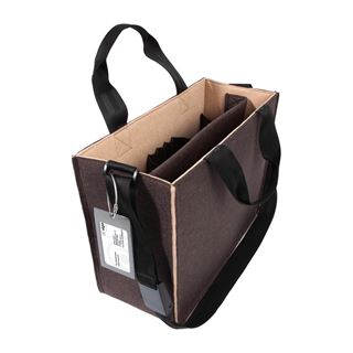 SIGEL Laptoptasche Hot Desking Bag Bicolor Recycling-PET braun, beige