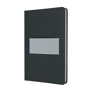 SIGEL Notizbuch Linescape DIN A5 kariert, dunkelgrau, hellgrau