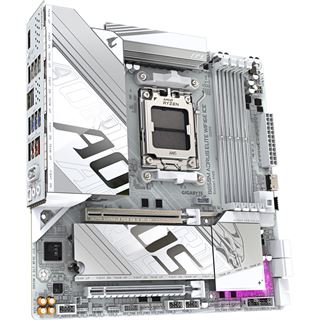Gigabyte AORUS Elite WIFI6E ICE AMD B850 So.AM5 DDR5 mATX Retourenware