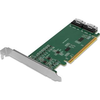 ICY Dock Adapter 2x SlimSAS 8i to PCIe Adapter with Redriver