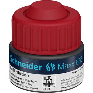 Schneider Nachf&uuml;lltinte Maxx 665 rot