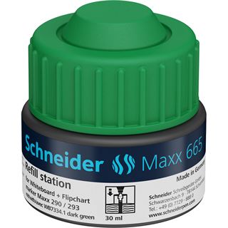 Schneider Nachf&uuml;lltinte Maxx 665 gr&uuml;n