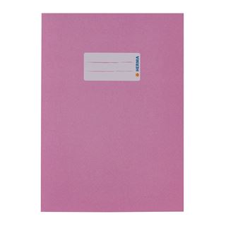 HERMA Heftumschlag glatt rosa Papier DIN A5