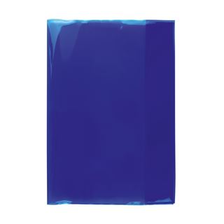 HERMA Heftumschlag PLUS transparent/blau DIN A4