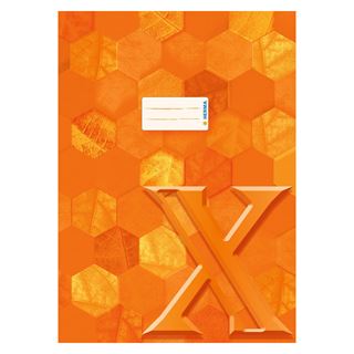 HERMA Heftumschlag "X" orange Papier DIN A4