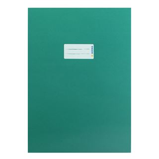 HERMA Heftumschlag dunkelgr&uuml;n Papier DIN A4