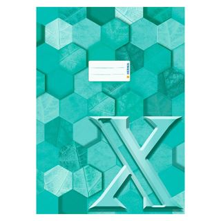 HERMA Heftumschlag "X" t&uuml;rkis Papier DIN A4