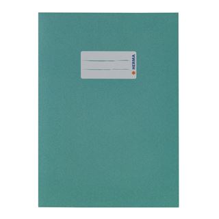 HERMA Heftumschlag glatt t&uuml;rkis Papier DIN A5