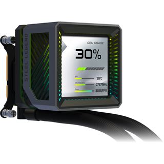 ASRock Steel Legend 360 Dark schwarz All-in-One