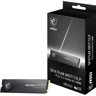 4TB MSI Spatium M571 DLP M.2 2280 PCIe 5.0 x4 3D-NAND TLC