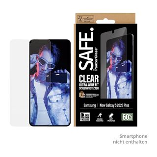 PanzerGlass SAFE Displayschutz Samsung Galaxy S26+ Ultra-Wide Fit