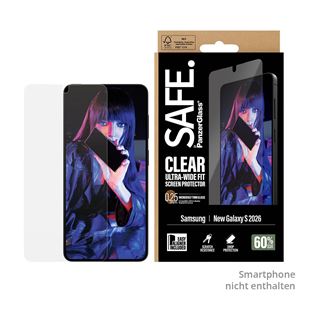 PanzerGlass SAFE Displayschutz Samsung Galaxy S26 Ultra-Wide Fit m.