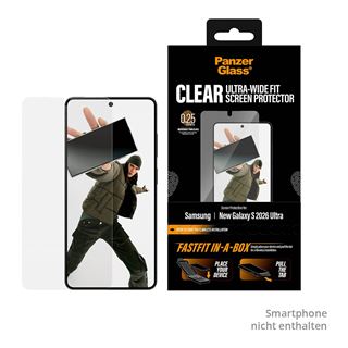 PanzerGlass Displayschutz Samsung Galaxy S26 Ultra Ultra-Wide Fit m.