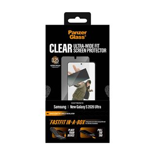 PanzerGlass Displayschutz Samsung Galaxy S26 Ultra Ultra-Wide Fit m.