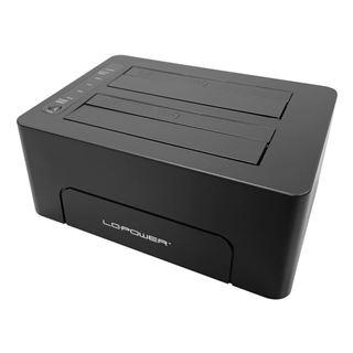 LC-Power LC-DOCK-C-V2 USB3.1 Dual Bay Docking f&uuml;r 2,5"