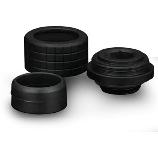 Thermal Grizzly DeltaMate Fitting - HT14 Black 6er-Pack