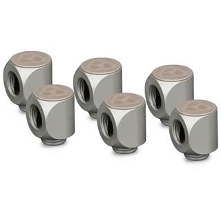 Thermal Grizzly DeltaMate Rotary - 90&deg; Matt Nickel 6er-Pack
