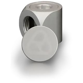 Thermal Grizzly DeltaMate Rotary - 90&deg; Matt Nickel 6er-Pack