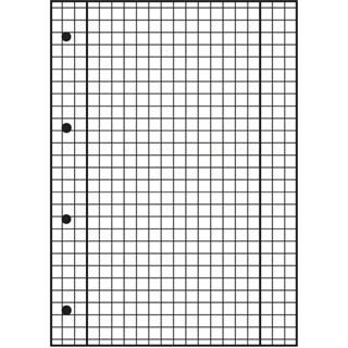 OXFORD Collegeblock TOUCH A4+ Lineatur 28 kariert mit beidseitigem