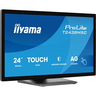 23,8" (60,47cm) iiyama ProLite T2438MSC-B2 schwarz 1920x1080