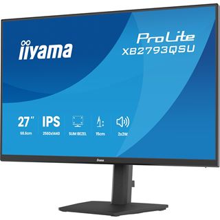 27" (68,58cm) iiyama ProLite XB2793QSU-B1 schwarz 2560x1440 1x