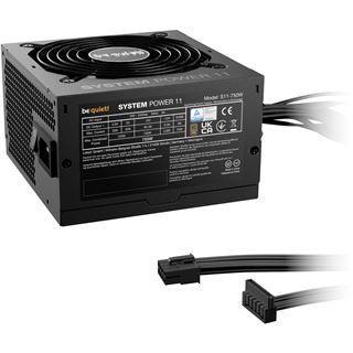 750 Watt be quiet! System Power 11 Non-Modular 80+ Bronze,