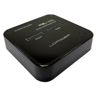 LC-Power LC-DOCK-M2-NVME-V2 f&uuml;r 2x NVMe-M.2-SSD Dockingstati