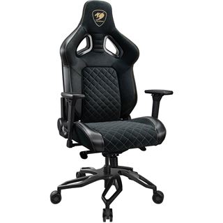 Cougar Gaming-Stuhl Titan Pro V2 Gold F, Schwarz (Speditionsversand)
