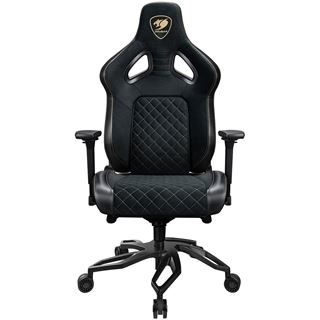 Cougar Gaming-Stuhl Titan Pro V2 Gold F, Schwarz (Speditionsversand)