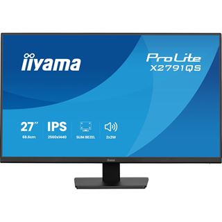 27" (68,58cm) iiyama ProLite X2791QS-B1 schwarz 2560x1440 1x