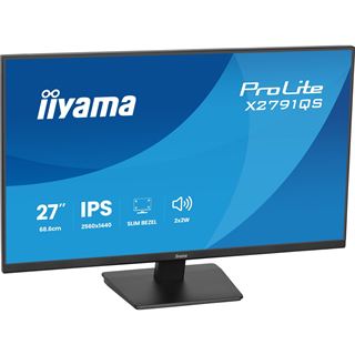27" (68,58cm) iiyama ProLite X2791QS-B1 schwarz 2560x1440 1x