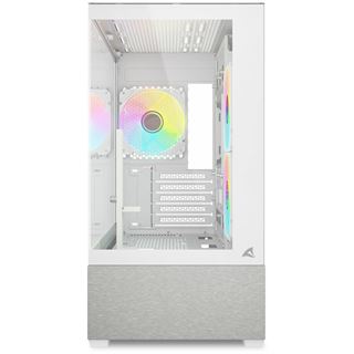 Sharkoon MK7 ARGB mATX 2xGlas wei&szlig; , Retourenware