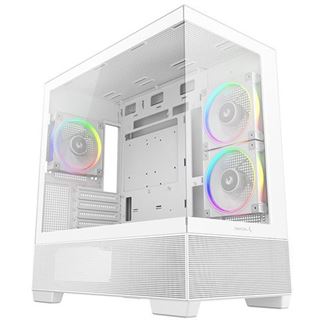 Deepcool CG380 3F Mini Tower ohne Netzteil weiss, Retourenware