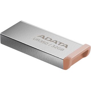 32GB ADATA UR350 (nickel/braun, USB-A 3.2 Gen 1 (5 Gbit/s))