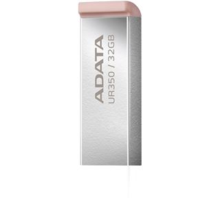 32GB ADATA UR350 (nickel/braun, USB-A 3.2 Gen 1 (5 Gbit/s))