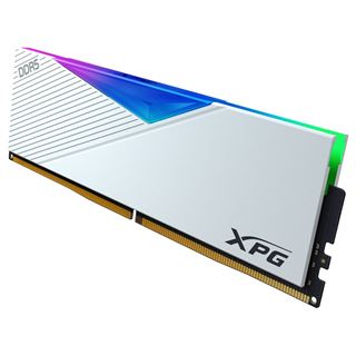 64GB ADATA XPG LANCER RGB White Edition DDR5-6000 DIMM CL30 Dual Kit