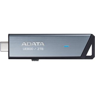 2TB ADATA UE800 (aluminium (geb&uuml;rstet), USB-C 3.2 (10 Gbit/s))